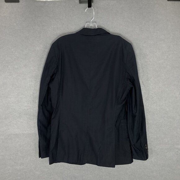 Zara Men's Jacket Blazer‎ Black Single Breasted Two Button Sports Coat Sz 33 - Picture 2 of 11